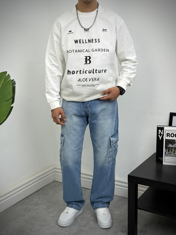 سويت شيرت WELLNESS اوفر سايز