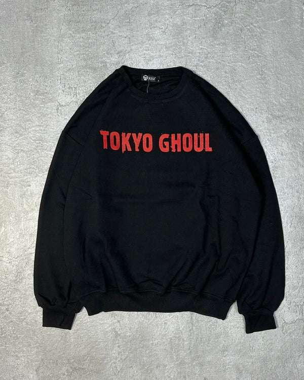 سويت شيرت انمي اسود