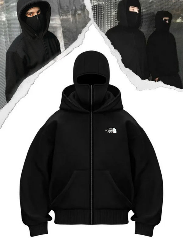 سويتر لثام نورث فيس كمر اوربي